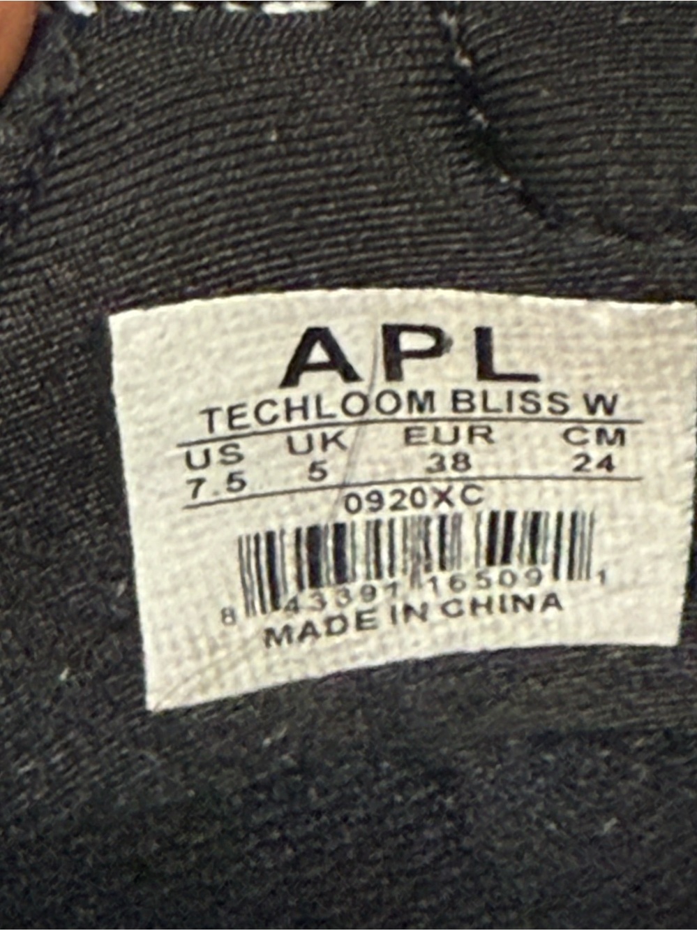 APL Slip-On Knit Sneakers in Black & White - Picture 11 of 11